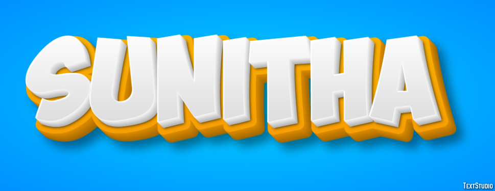 Sunitha Text effect