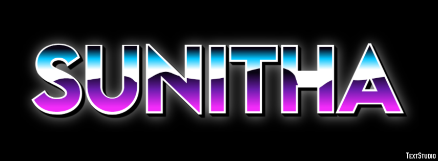 Sunitha Text effect