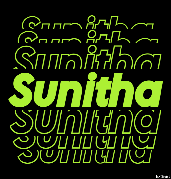 Sunitha Text Effect