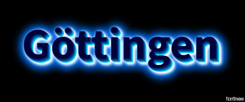 Göttingen Effetto testo
