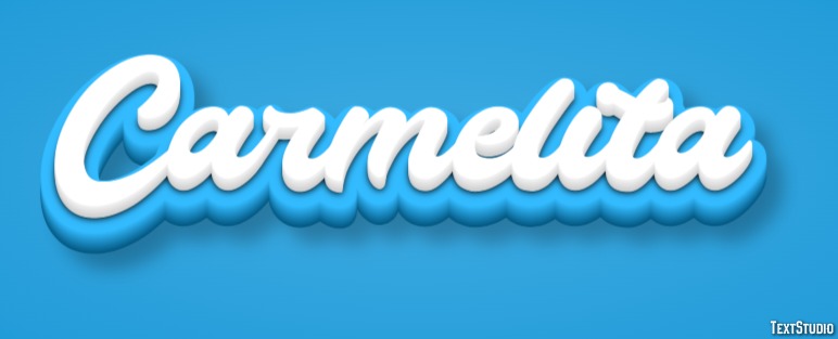 Carmelita Text Effect