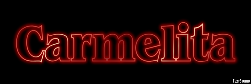 Carmelita Text Effect
