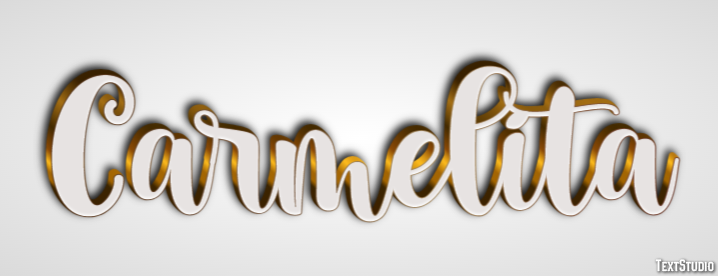 Carmelita Text Effect