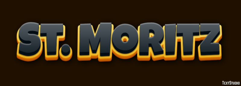 St. Moritz Effet de Texte