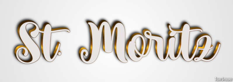St. Moritz Effet de Texte