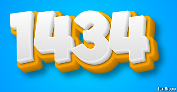 1434 Effet de Texte