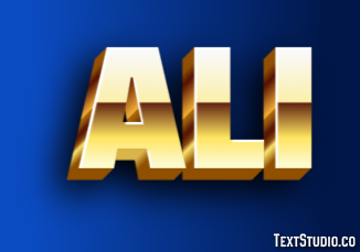 Ali テキスト効果