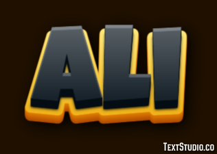 Ali テキスト効果