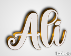 Ali テキスト効果