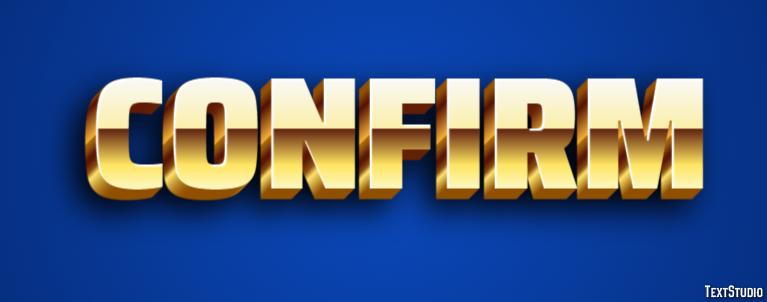 Confirm Efecto de Texto