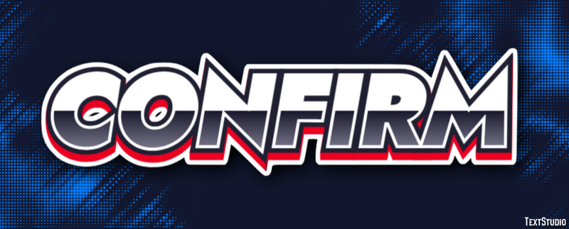 Confirm Text Effect