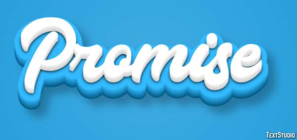 Promise Text Effect