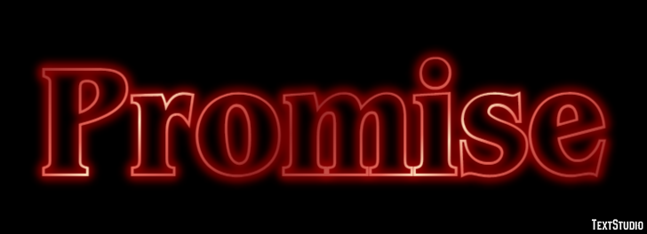 Promise Text Effect