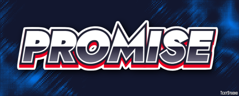Promise Text Effect