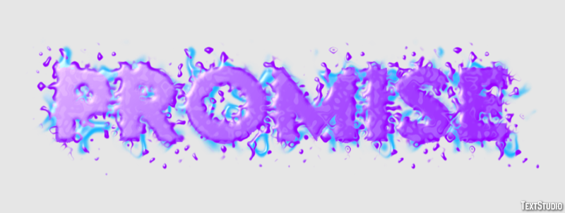 Promise Text Effect