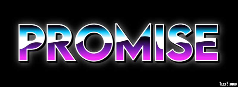 Promise Text Effect