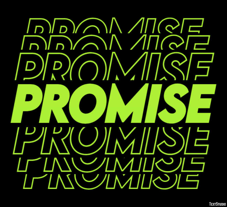 Promise Text Effect