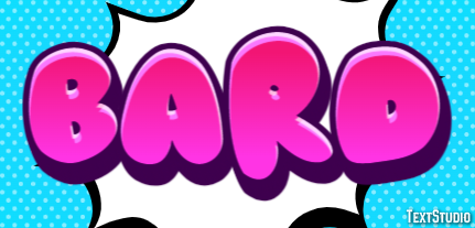 Bard Text effect