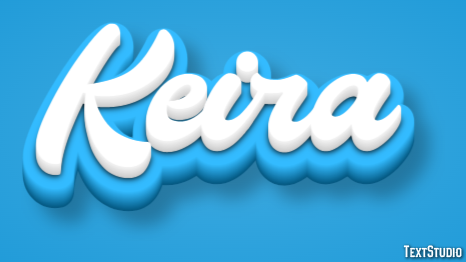 Keira Texteffekt