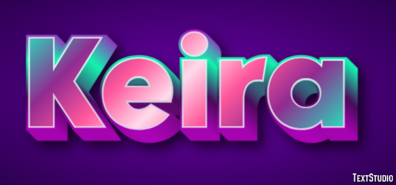 Keira Texteffekt