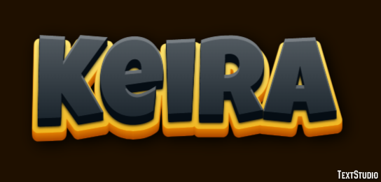 Keira Texteffekt
