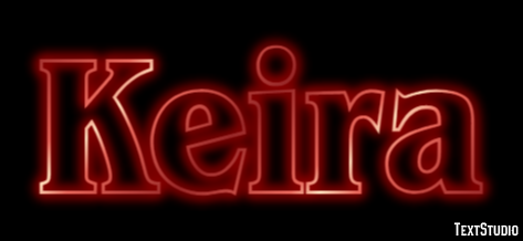 Keira Texteffekt