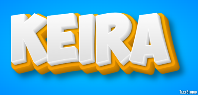 Keira Texteffekt