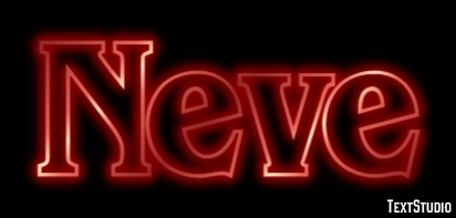Neve Effet de texte