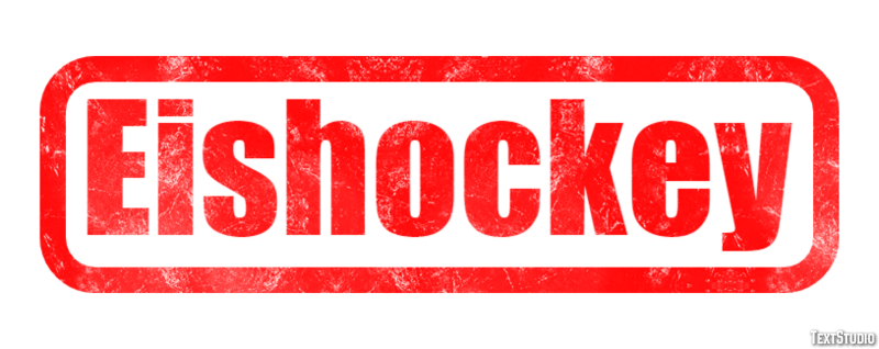 Eishockey Tekst effect