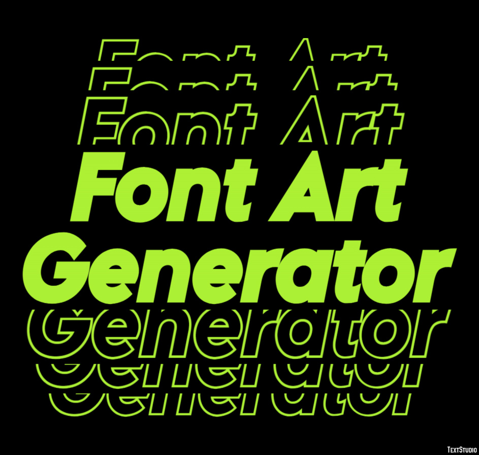 Font Art Generator テキスト効果