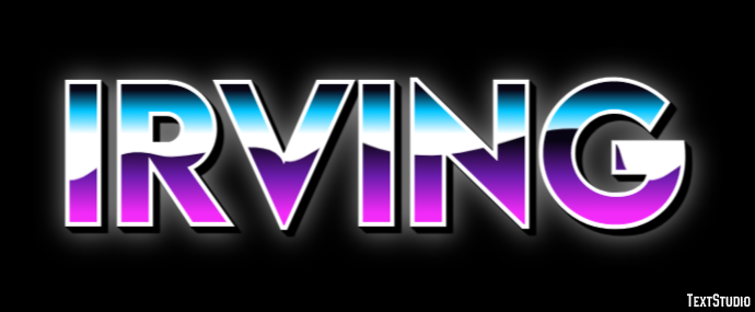 Irving Effetto testo
