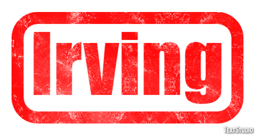 Irving テキスト効果