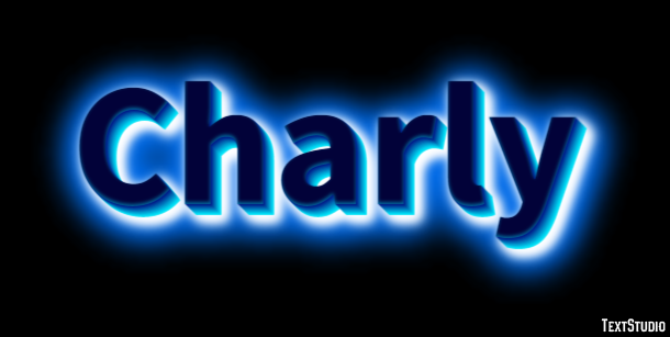 Charly Efeito de texto
