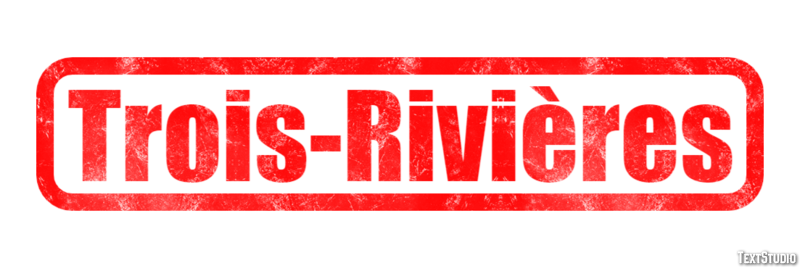 Trois-Rivières Эффект текста