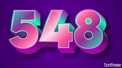 548 Text Effect