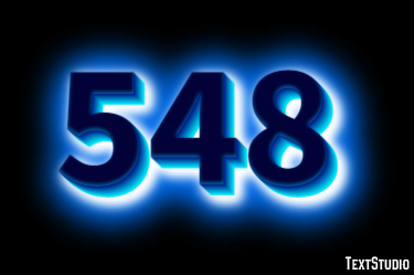 548 Text Effect