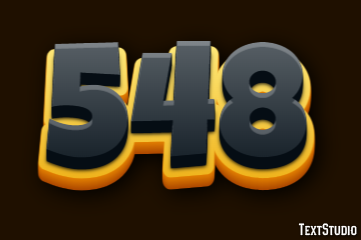 548 Text Effect