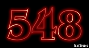 548 Text Effect