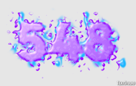 548 Text effect
