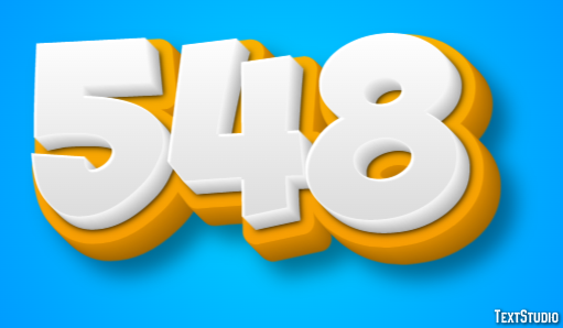 548 Text Effect