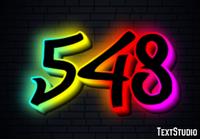 548 Text Effect