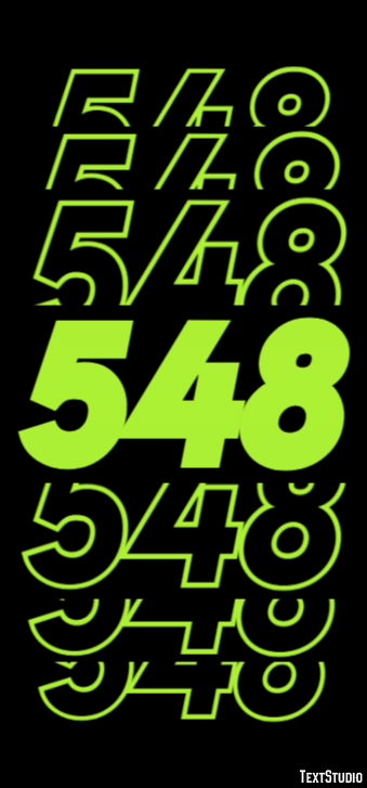 548 Text Effect
