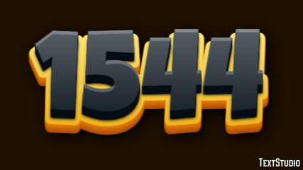 1544 Text Effect