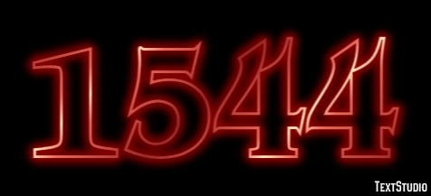 1544 Text Effect