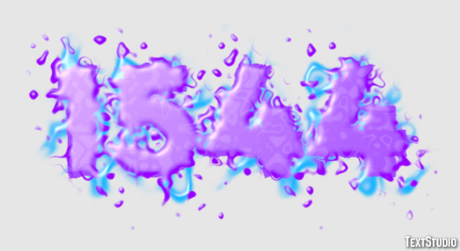 1544 Text Effect