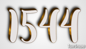 1544 Text Effect