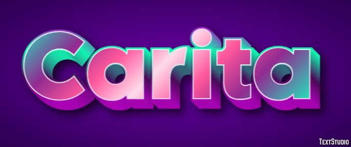 Carita Text Effect
