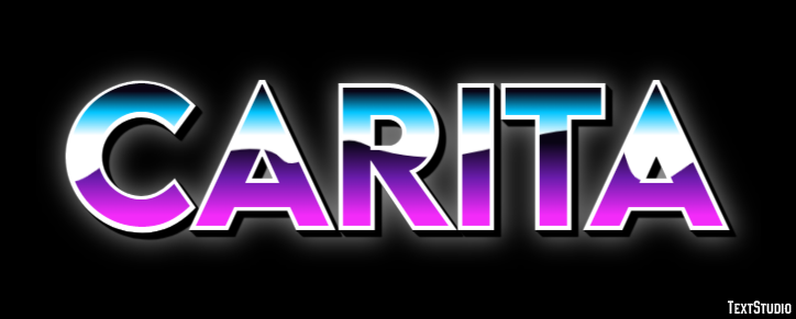 Carita Text effect