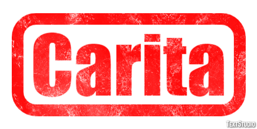 Carita Text effect