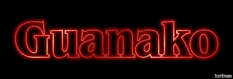 Guanako Texteffekt
